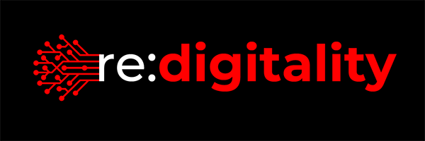 red and white logo - re:digitality